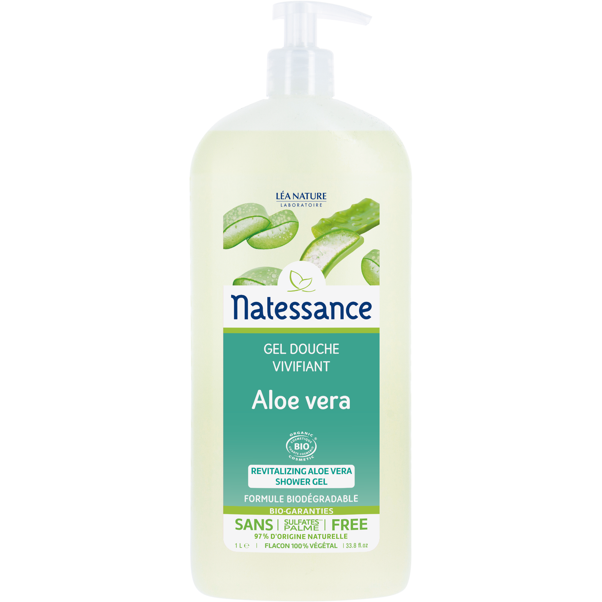 Gel Douche Bio à L'aloé Vera Naturaloe - Soin Hydratant Et Apaisant - Neuf Jamais Ouvert