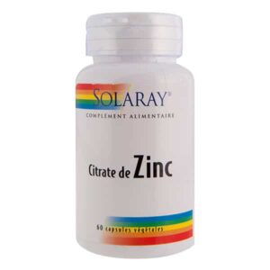 Citrate de zinc boite de 60 capsules végétales