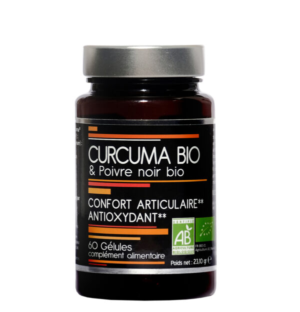 Curcuma gélules boite de 60 gélules