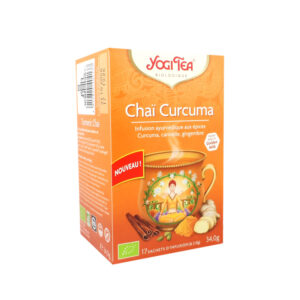 Chaï curcuma boite de 17 sachets