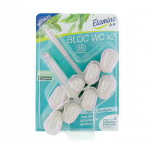 Bloc wc menthe eucalyptus x 2