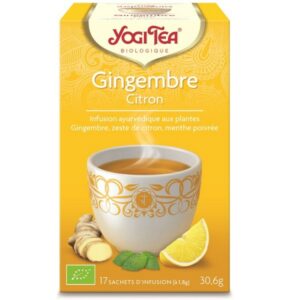 Gingembre citron boite de 17 sachets