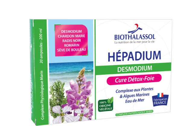 Hépadium boite de 20 ampoules