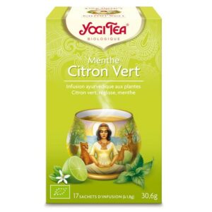 Menthe citron boite de 17 sachets