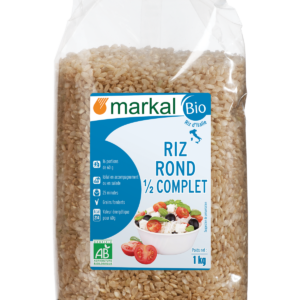 Riz rond 1/2 complet 1kg