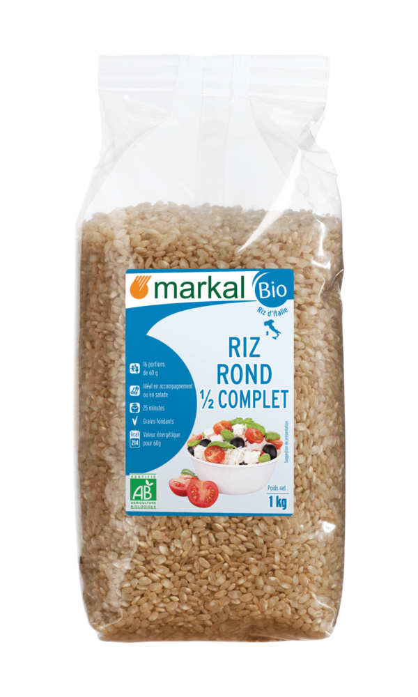 Riz rond 1/2 complet 1kg