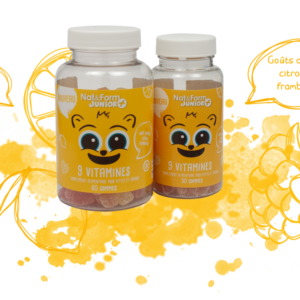 Ours+ 9 vitamines boite de  60 oursons