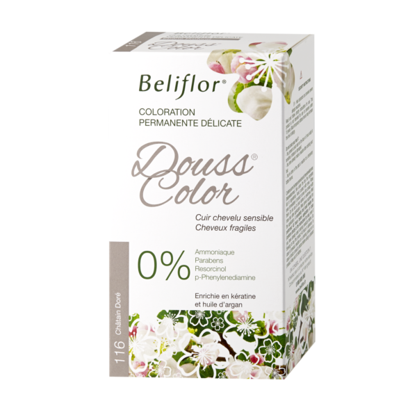 Coloration châtain doré DoussColor