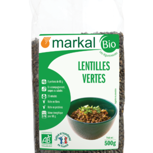 Lentilles vertes 500g