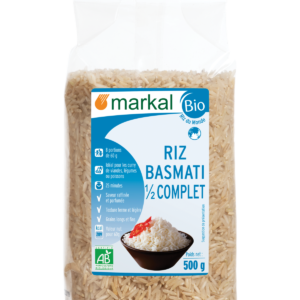 Riz basmati 1/2 complet 500g