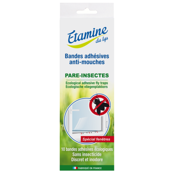 Bandes adhésives anti-mouches boite de 10