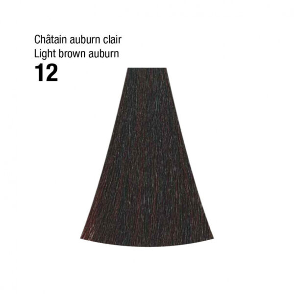 Coloration n°12 chatain auburn clair 120mL – Image 2