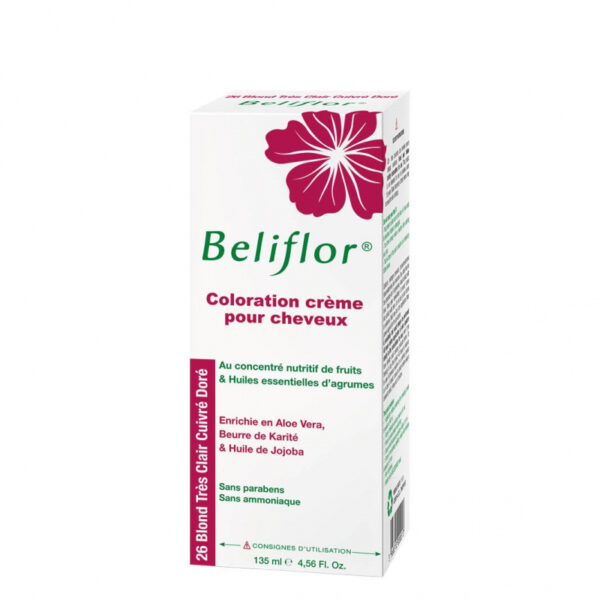 Coloration n°26 blond très claire cuivré doré 120mL