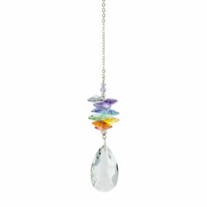 Cascade de Cristal Chakras Goutte