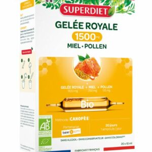 Gelée royale boite de 20 ampoules + 10 gratuites