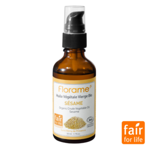 Huile végétale de Sésame bio et équitable 50ml
