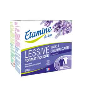 Lessive poudre linge blanc et couleur 2kg