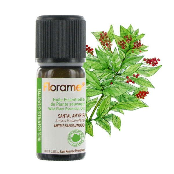 Huile essentielle Santal Amyris Sauvage 10ml