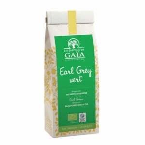 Thé vert Earl grey vert sachet de 100g