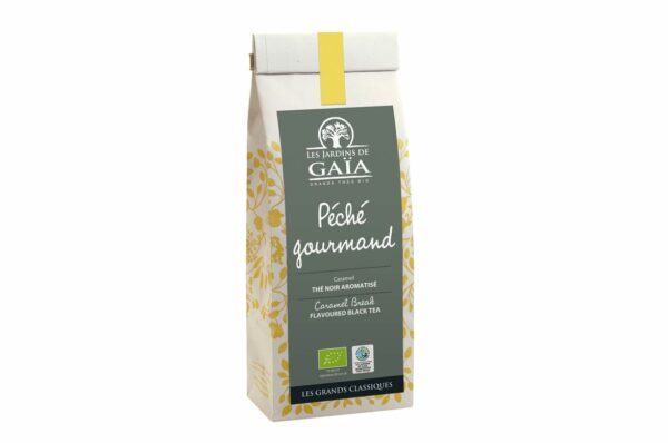 Thé noir Péché gourmand sachet de 100g