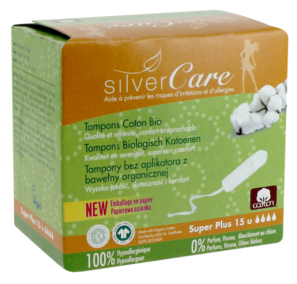 Tampon super plus sans applicateur boite de 18 unités
