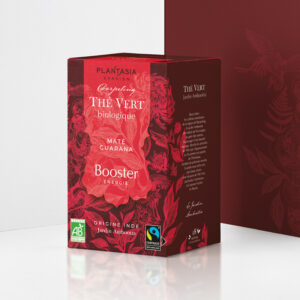 Booster Thé Vert Bio boite de 18 sachets