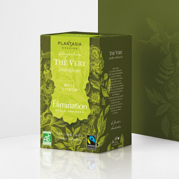 Elimination Thé Vert Bio boite de 18 sachets