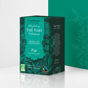 Pur Thé Vert Bio boite de 18 sachets
