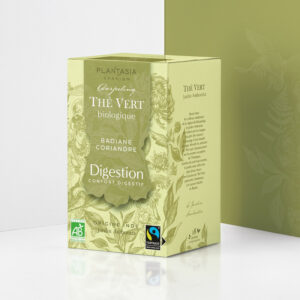 Digestion Thé Vert Bio boite de 18 sachets