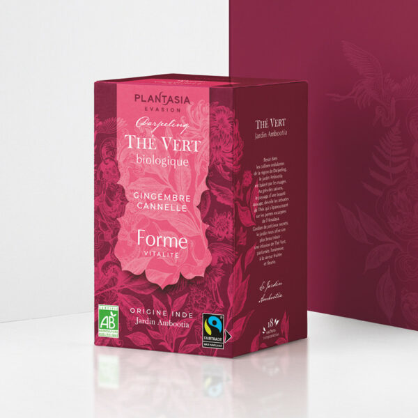 Forme Thé Vert Bio boite de 18 sachets