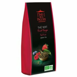 Thé vert aux fruits rouges sachet de 100g