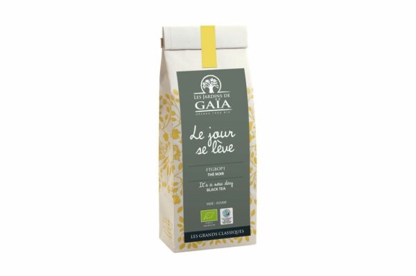 Thé noir Le jour se lève sachet de 100g