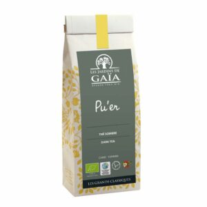 Thé noir Pu'er sachet de 100g