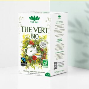 Pur Thé Vert Bio boite de 18 sachets