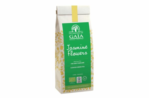 Thé vert Jasmine flowers sachet de 100g