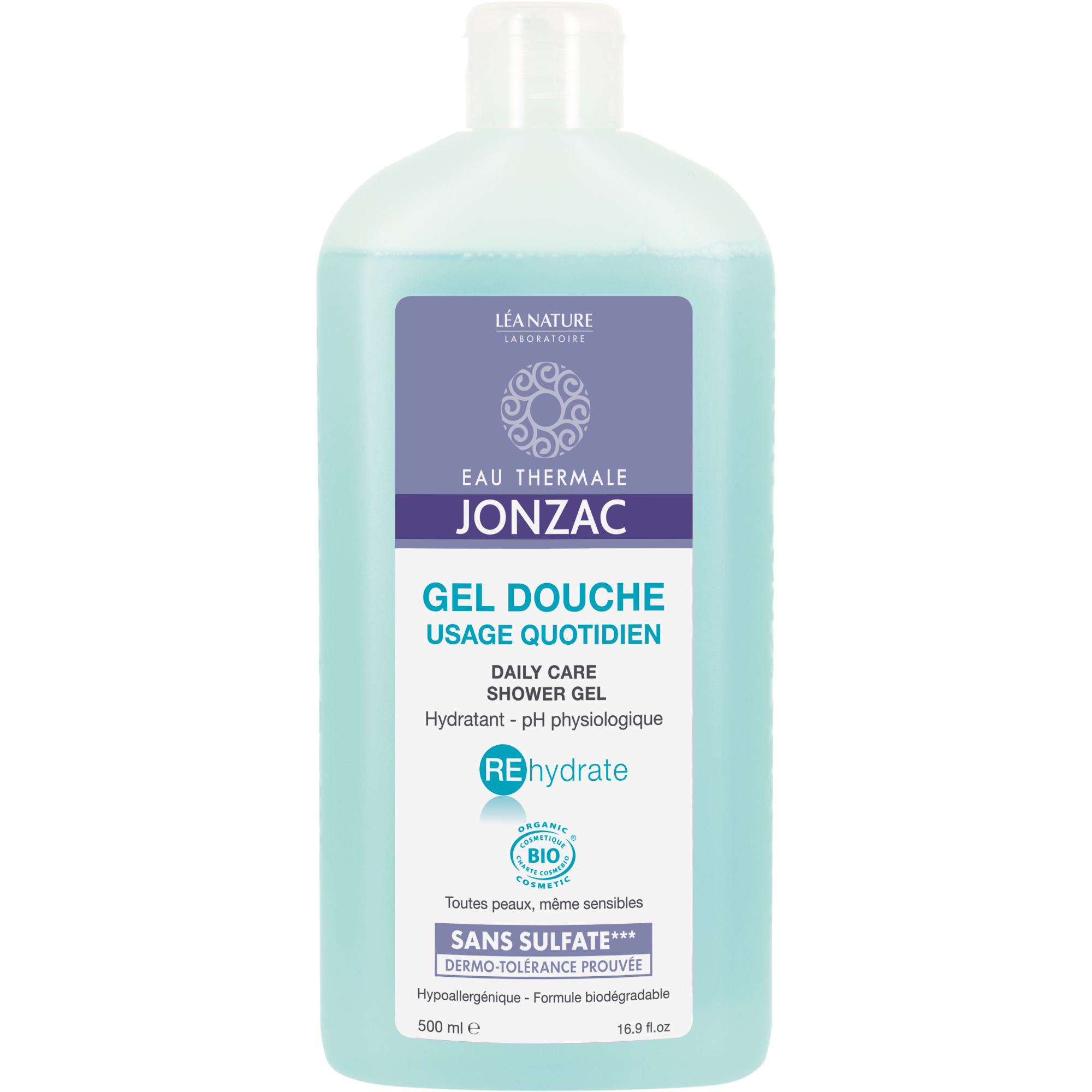 Gel douche haute tolérance hydratant 500ml Destination BIO