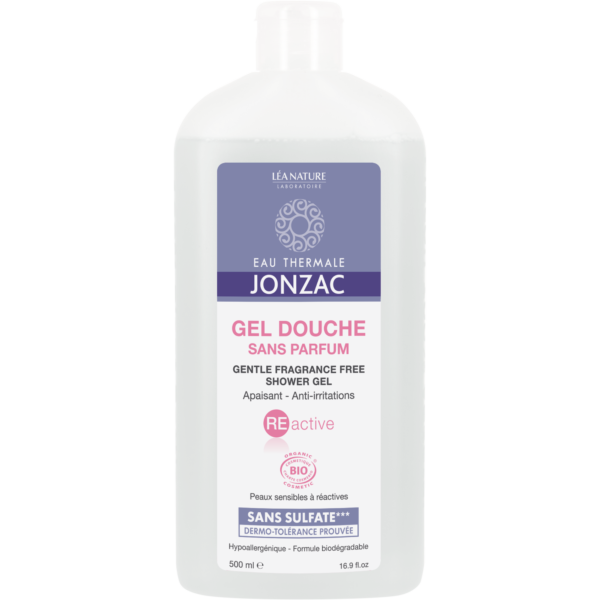 Gel douche Haute Tolérance Non parfumé 500ml