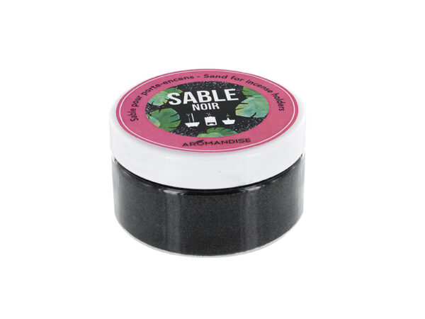 Sable noir pour porte-encens 100g