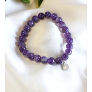 Bracelet Améthyste 8mm