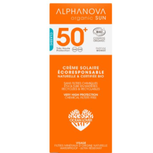 Crème solaire bio haute protection  SFP50 50g