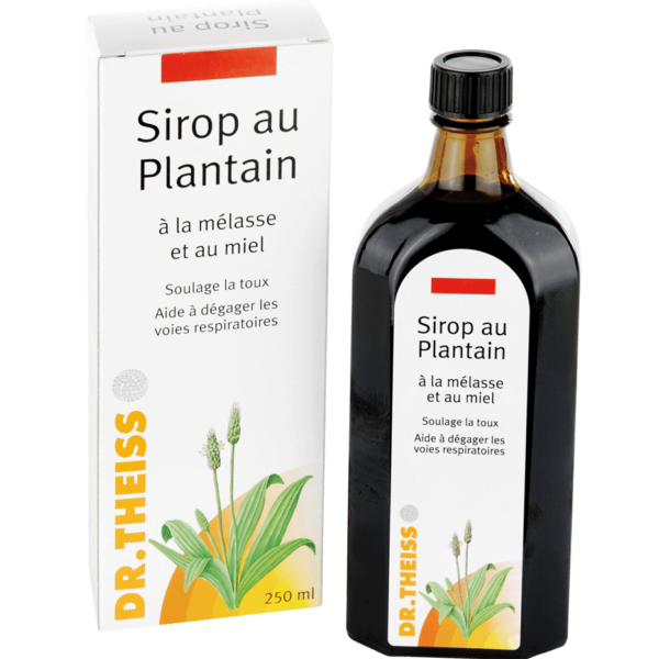 Sirop au plantain 250ml