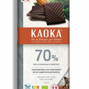 Chocolat noir 70% cacao 100g