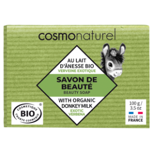 Savon au lait d'ânesse à l' HE de verveine bio 100g