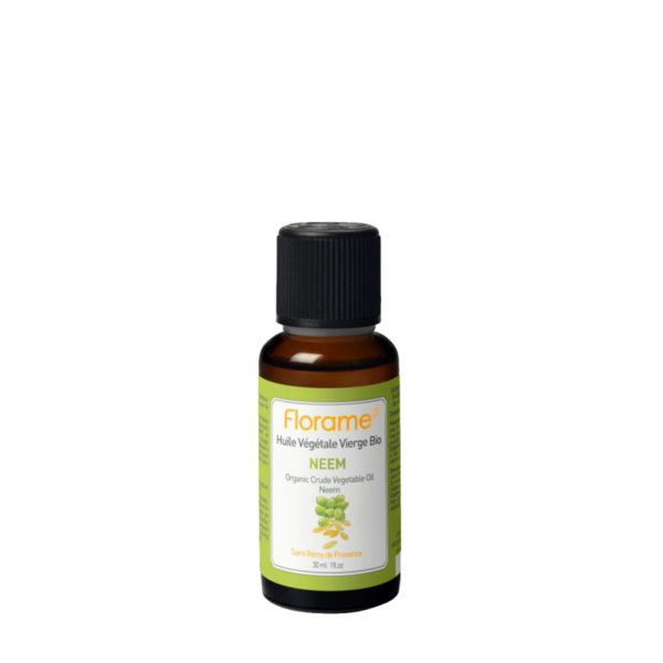 Huile Végétale vierge de Neem Bio 30ml
