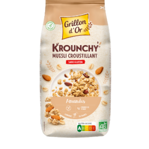 Krounchy amandes avoine sans gluten 500g