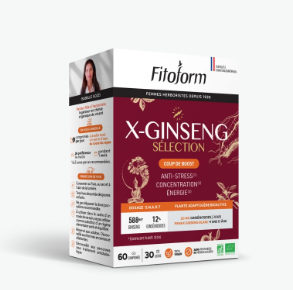 X-Ginseng Selection Coup de Boost boite de 60 comprimés