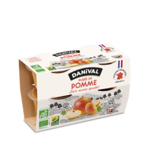 Purée pomme 100% France 4 x 100g