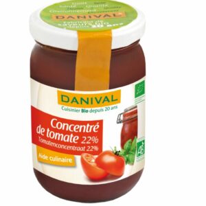 Concentré de tomates 22% 200g