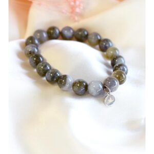 Bracelet Labradorite Perles Rondes 10 mm