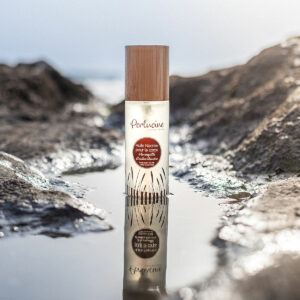Huile nacrée pour le corps à la coquille d'huitre blanche flacon de 200ml